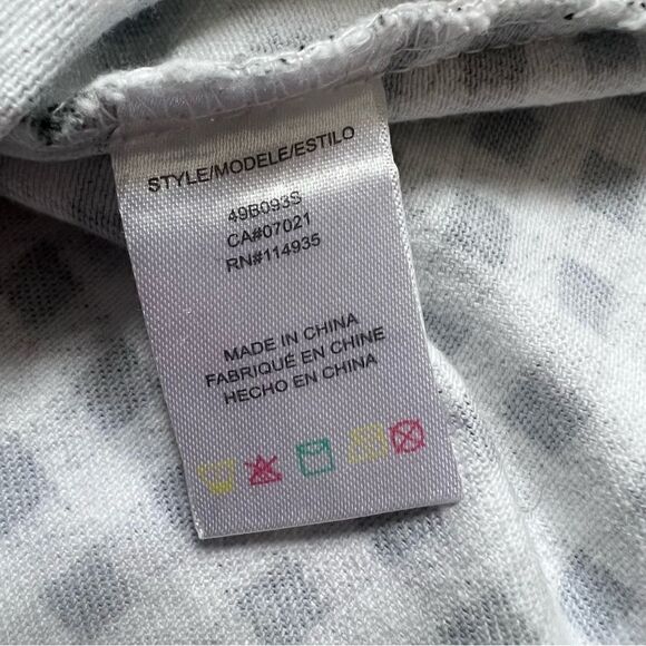 RD Style Black and White Gingham Raw Edge Sleeveless Top Size Small NWOT - Picture 5 of 8